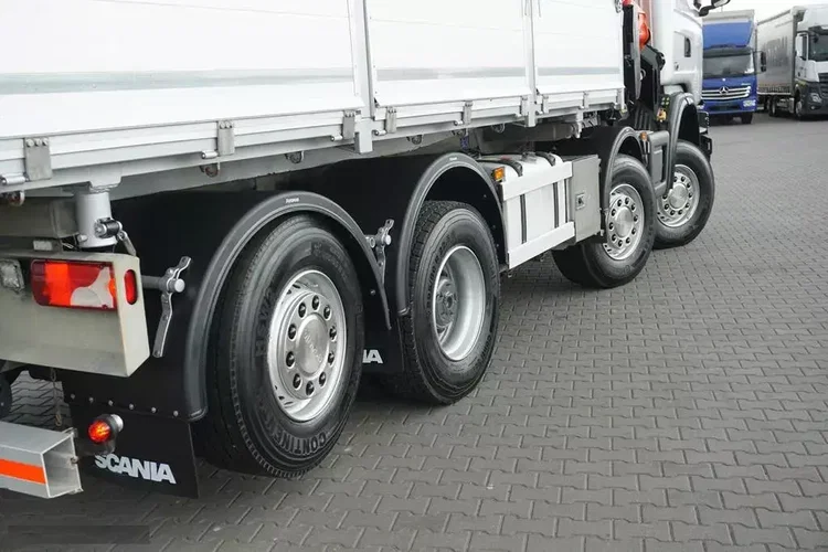 Scania G 400 / E 5 / 8 X 4 / 4 x 4 / WYWROTKA + HDS / TRIDEM / PALFINGER PK 26002 / MANUAL zdjęcie 19