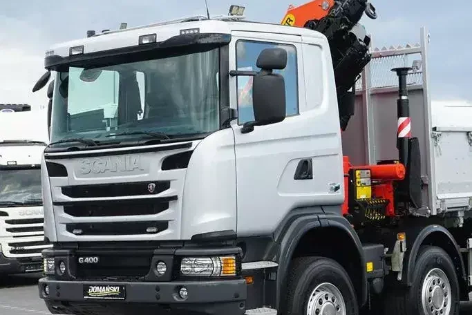 Scania G 400 / E 5 / 8 X 4 / 4 x 4 / WYWROTKA + HDS / TRIDEM / PALFINGER PK 26002 / MANUAL zdjęcie 22