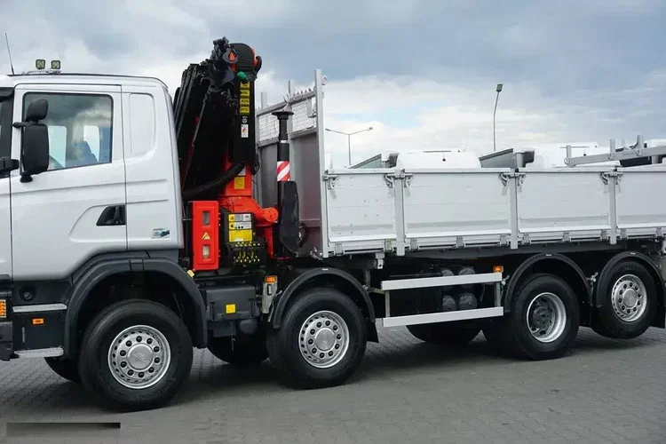 Scania G 400 / E 5 / 8 X 4 / 4 x 4 / WYWROTKA + HDS / TRIDEM / PALFINGER PK 26002 / MANUAL zdjęcie 28