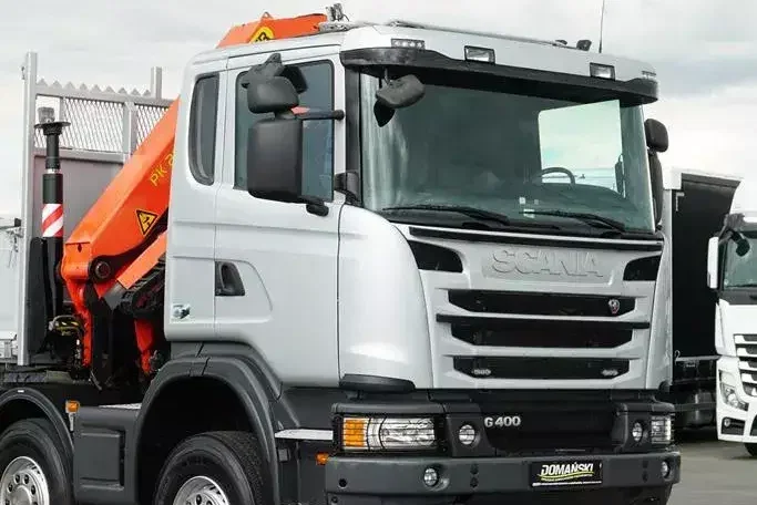 Scania G 400 / E 5 / 8 X 4 / 4 x 4 / WYWROTKA + HDS / TRIDEM / PALFINGER PK 26002 / MANUAL zdjęcie 37