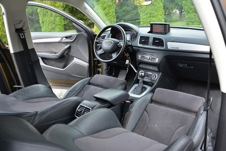 Audi Q3 2.0TFSI(170)Quattro Ledy Skóry Navi Alcantara xenon 2XParkt ASO zdjęcie 19