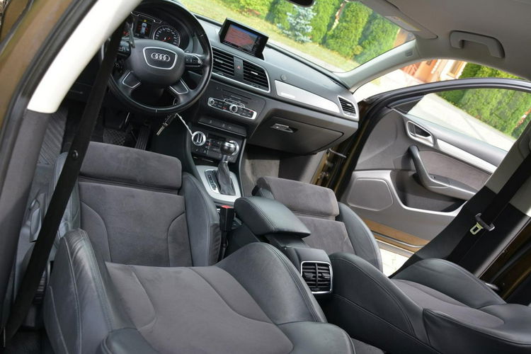 Audi Q3 2.0TFSI(170)Quattro Ledy Skóry Navi Alcantara xenon 2XParkt ASO zdjęcie 22