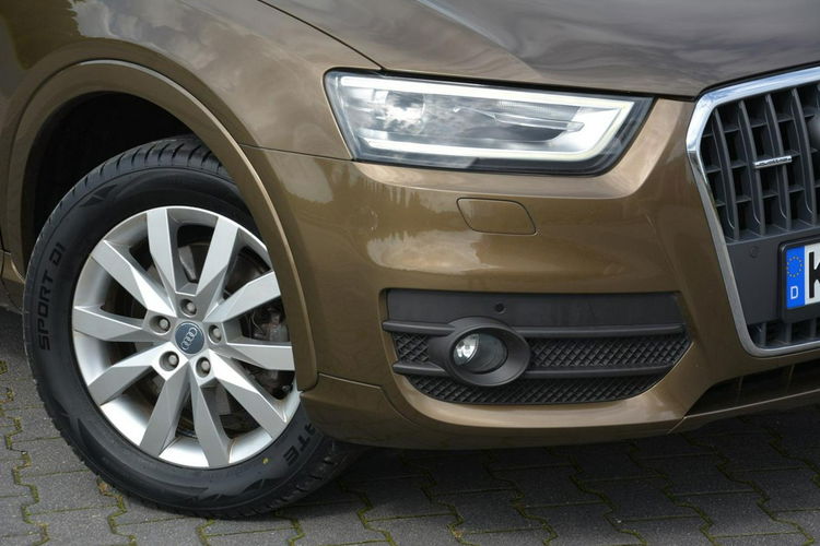 Audi Q3 2.0TFSI(170)Quattro Ledy Skóry Navi Alcantara xenon 2XParkt ASO zdjęcie 9