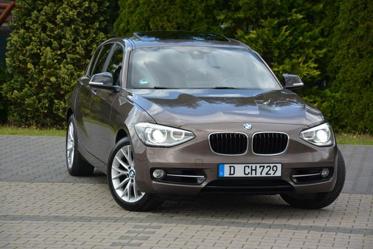 BMW 120 2.0d(184KM) Sport Bi-xenon Ringi Navi Professional 2xParktr. Szyber zdjęcie 10