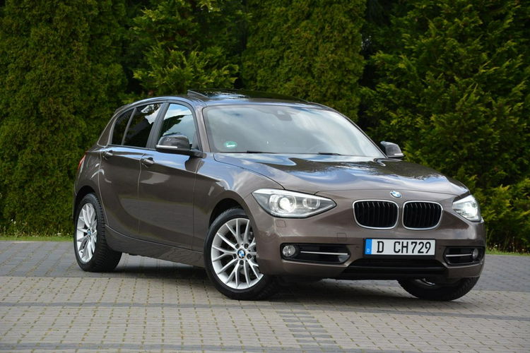 BMW 120 2.0d(184KM) Sport Bi-xenon Ringi Navi Professional 2xParktr. Szyber zdjęcie 11