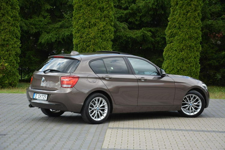 BMW 120 2.0d(184KM) Sport Bi-xenon Ringi Navi Professional 2xParktr. Szyber zdjęcie 15