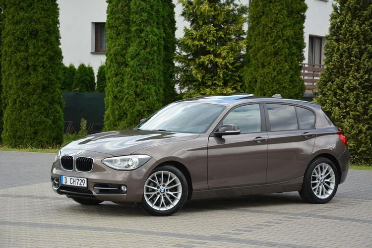 BMW 120 2.0d(184KM) Sport Bi-xenon Ringi Navi Professional 2xParktr. Szyber zdjęcie 3