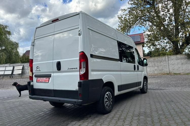 Citroen Jumper 2.2 150KM 2014 L2H2 Brygadówka 7 osobowy Tempomat zdjęcie 3