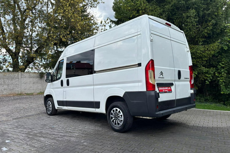 Citroen Jumper 2.2 150KM 2014 L2H2 Brygadówka 7 osobowy Tempomat zdjęcie 4