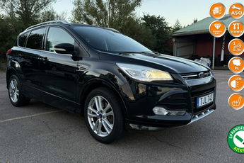 Ford Kuga 2.0tdci AWD titanium + ledy skóry full serwis bezwypadkowy 1.r.gwaranc