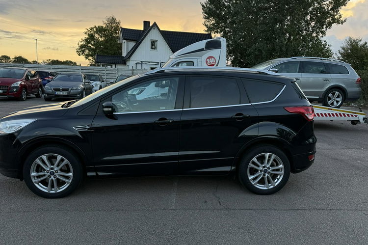 Ford Kuga 2.0tdci AWD titanium + ledy skóry full serwis bezwypadkowy 1.r.gwaranc zdjęcie 9