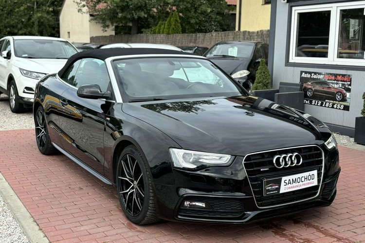 Audi A5 Gwarancja, Cabrio, Automat, S-Line, Wypas, Quattro zdjęcie 4