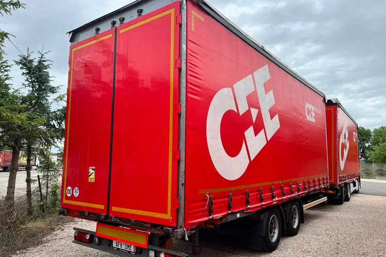 Mercedes ACTROS MP5 euro6 6x2 jumbo zestaw 120m 38palet zdjęcie 9