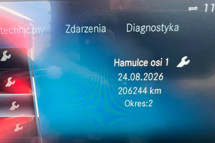 Mercedes ACTROS 2545 MP5 euro6 6x2 jumbo zestaw 120m 38palet zdjęcie 40