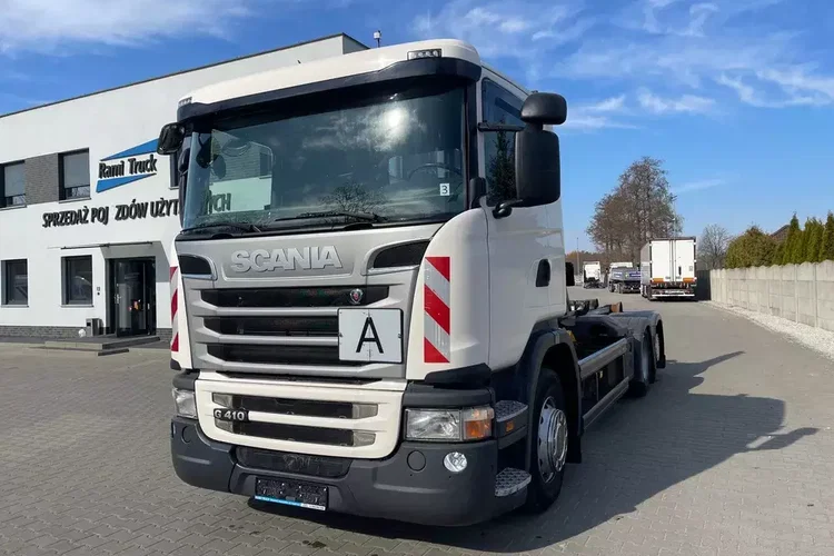 Scania R410 Hakowiec MEILLER RK20 65 zdjęcie 2