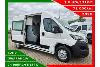 Citroen Jumper L2H2 74999zł NETTO 2.0 HDi/131KM