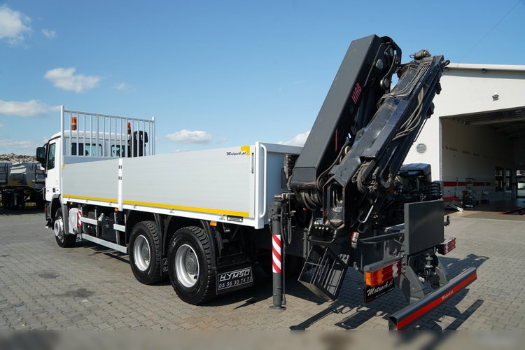 Mercedes ACTROS 2636 / 6x4 / SKRZYNIOWY 7 M + HDS HIAB 211-  WYSÓW 12.6 M / MOCNA PODŁOGA / STEROWANIE RADIOWE / ROTATOR / SPROWADZONY zdjęcie 13
