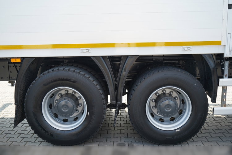 Mercedes ACTROS 2636 / 6x4 / SKRZYNIOWY 7 M + HDS HIAB 211-  WYSÓW 12.6 M / MOCNA PODŁOGA / STEROWANIE RADIOWE / ROTATOR / SPROWADZONY zdjęcie 34