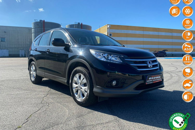 Honda CR-V 1.6 I detec ledy bi xenon polski salon Doiwestowany zadbany 1.r.gwaran zdjęcie 1
