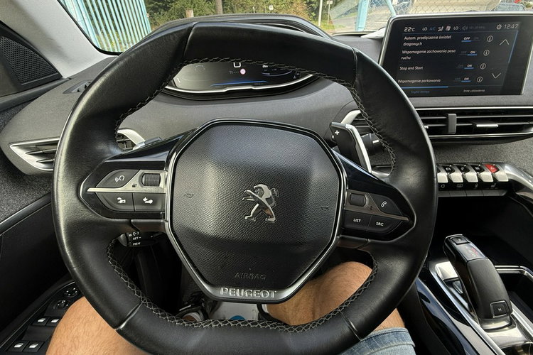 Peugeot 5008 1.6 hdi automat 7.osb. Ledy pół skóry Navi bezwypadkowy full serwis gw zdjęcie 26