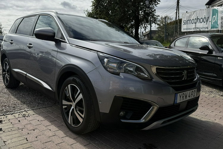 Peugeot 5008 1.6 hdi automat 7.osb. Ledy pół skóry Navi bezwypadkowy full serwis gw zdjęcie 3