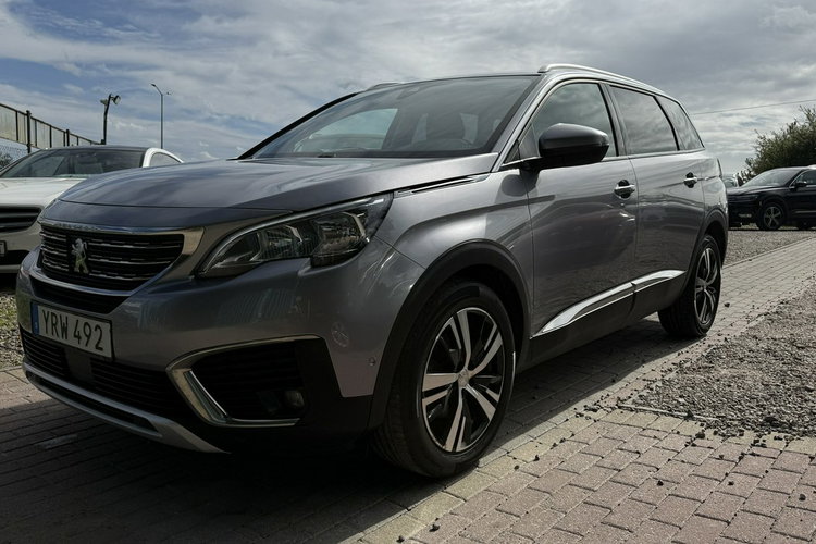 Peugeot 5008 1.6 hdi automat 7.osb. Ledy pół skóry Navi bezwypadkowy full serwis gw zdjęcie 5