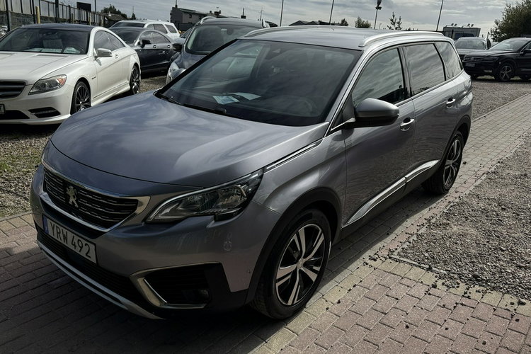 Peugeot 5008 1.6 hdi automat 7.osb. Ledy pół skóry Navi bezwypadkowy full serwis gw zdjęcie 6
