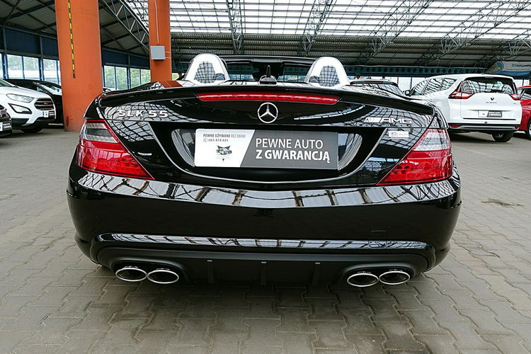 Mercedes SLK 55 AMG 55 AMG V8 422KM 1Właściciel BEZWYPADKOWY Skóra BI-Xenon zdjęcie 48