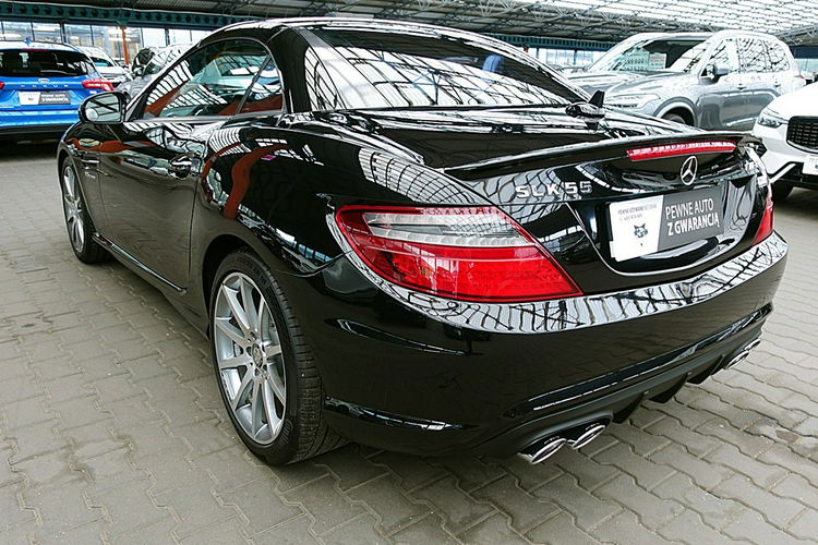 Mercedes SLK 55 AMG 55 AMG V8 422KM 1Właściciel BEZWYPADKOWY Skóra BI-Xenon zdjęcie 62