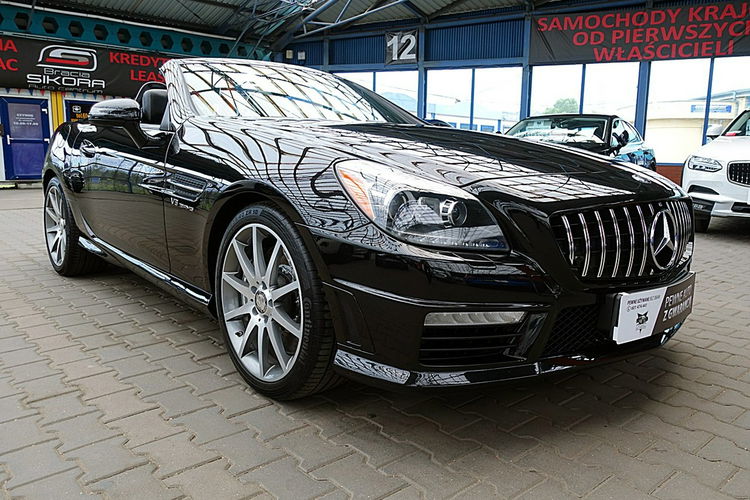 Mercedes SLK 55 AMG 55 AMG V8 422KM 1Właściciel BEZWYPADKOWY Skóra BI-Xenon zdjęcie 72