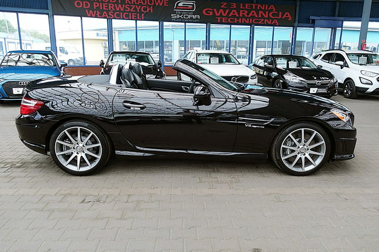 Mercedes SLK 55 AMG 55 AMG V8 422KM 1Właściciel BEZWYPADKOWY Skóra BI-Xenon zdjęcie 75