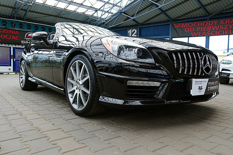 Mercedes SLK 55 AMG 55 AMG V8 422KM 1Właściciel BEZWYPADKOWY Skóra BI-Xenon zdjęcie 76