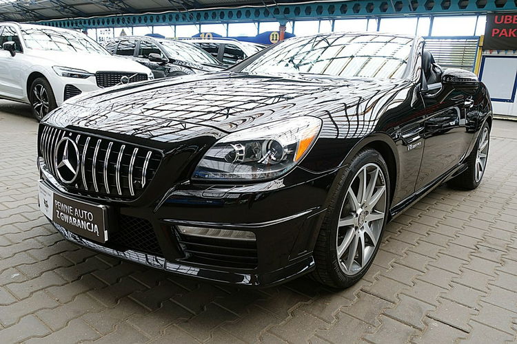 Mercedes SLK 55 AMG 55 AMG V8 422KM 1Właściciel BEZWYPADKOWY Skóra BI-Xenon zdjęcie 77