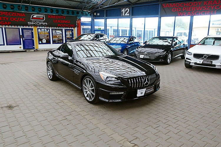 Mercedes SLK 55 AMG 55 AMG V8 422KM 1Właściciel BEZWYPADKOWY Skóra BI-Xenon zdjęcie 6