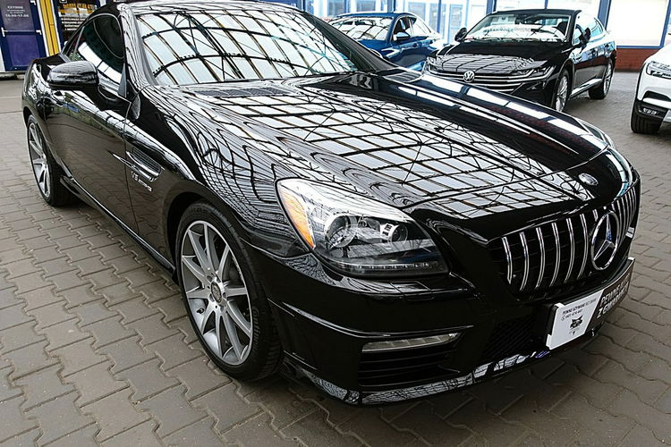 Mercedes SLK 55 AMG 55 AMG V8 422KM 1Właściciel BEZWYPADKOWY Skóra BI-Xenon zdjęcie 7