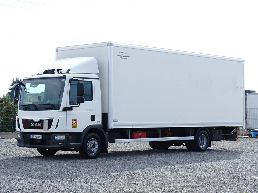 MAN TGL 12.220 Kontener Sprowadzony Euro 6 Przebieg Udokumentowany, Winda, Kontener, Blokada Mostu, DMC 11990 zdjęcie 