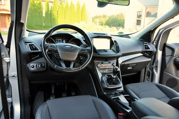 Ford Kuga 2.0TDCi(150KM) AWD Lift Led Skóry Navi Grzana Kierownica Alu17"ASO zdjęcie 29