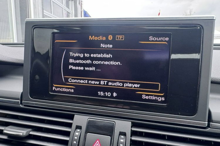 Audi A6 2.0tdi 177KM ledy bi xenon fotele sport mały przebieg 160 tys serwis zdjęcie 19