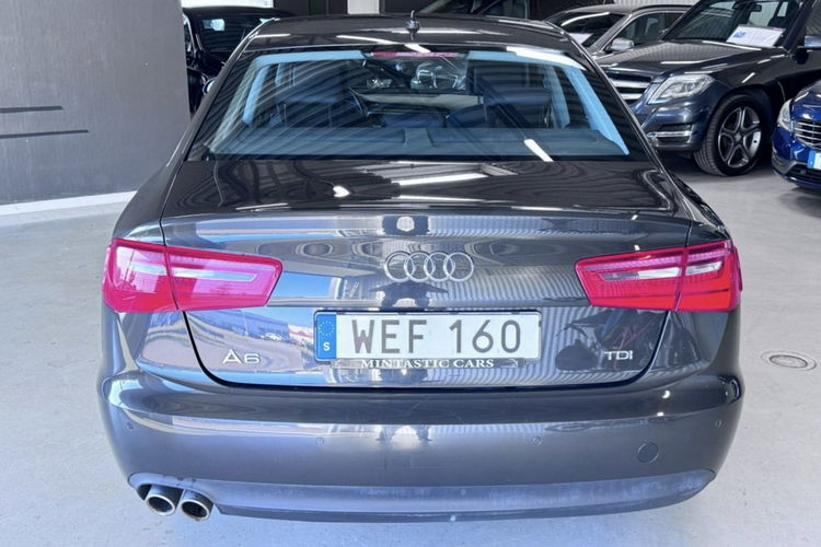 Audi A6 2.0tdi 177KM ledy bi xenon fotele sport mały przebieg 160 tys serwis zdjęcie 8
