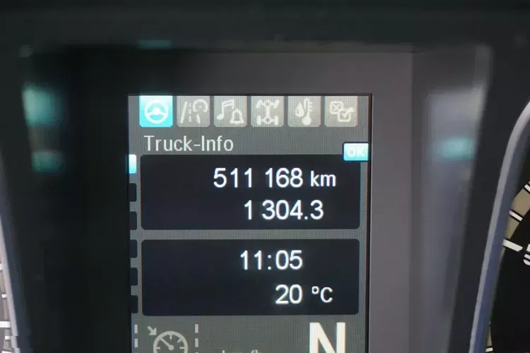 Mercedes ACTROS / 2540 / ACC / E 6 / ZESTAW PRZEJAZDOWY / CHŁODNIA + WINDA / 38 PALET zdjęcie 12