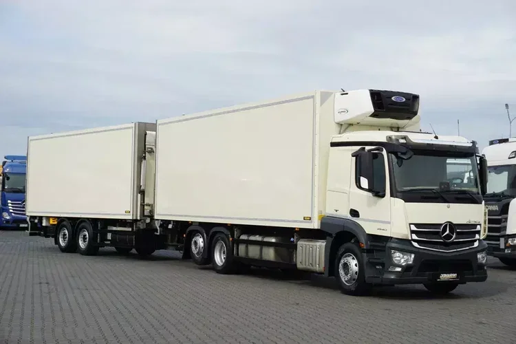 Mercedes ACTROS / 2540 / ACC / E 6 / ZESTAW PRZEJAZDOWY / CHŁODNIA + WINDA / 38 PALET zdjęcie 2