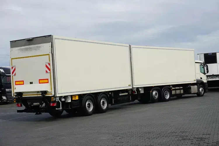 Mercedes ACTROS / 2540 / ACC / E 6 / ZESTAW PRZEJAZDOWY / CHŁODNIA + WINDA / 38 PALET zdjęcie 6