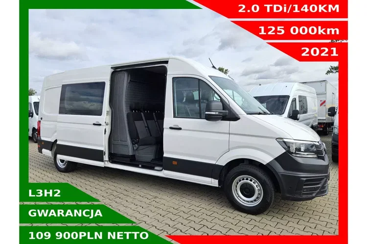 Volkswagen Crafter L3H2 109900zł NETTO Brygadówka 7 osób 2.0TDi/140KM zdjęcie 1