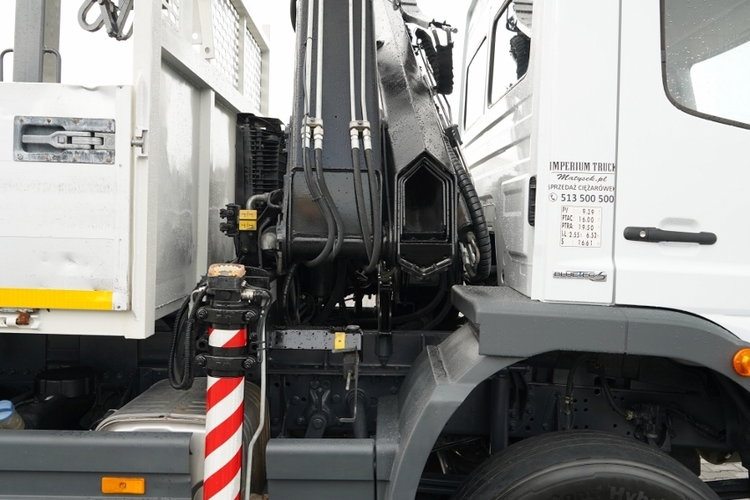 Mercedes -BENZ ATEGO 1629 / 4x4 / WYWROTKA + HDS HIAB 111 B-3  / PILOT /  ROTATOR / WIDŁY DO PALET / MANUAL  zdjęcie 23