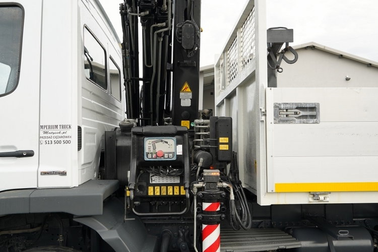 Mercedes -BENZ ATEGO 1629 / 4x4 / WYWROTKA + HDS HIAB 111 B-3  / PILOT /  ROTATOR / WIDŁY DO PALET / MANUAL  zdjęcie 24