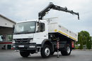 Mercedes -BENZ ATEGO 1629 / 4x4 / WYWROTKA + HDS HIAB 111 B-3  / PILOT /  ROTATOR / WIDŁY DO PALET / MANUAL  zdjęcie 2