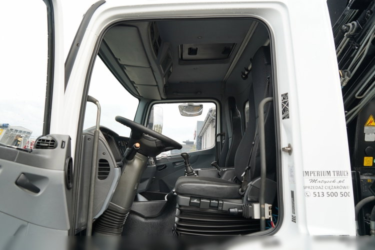Mercedes -BENZ ATEGO 1629 / 4x4 / WYWROTKA + HDS HIAB 111 B-3  / PILOT /  ROTATOR / WIDŁY DO PALET / MANUAL  zdjęcie 34