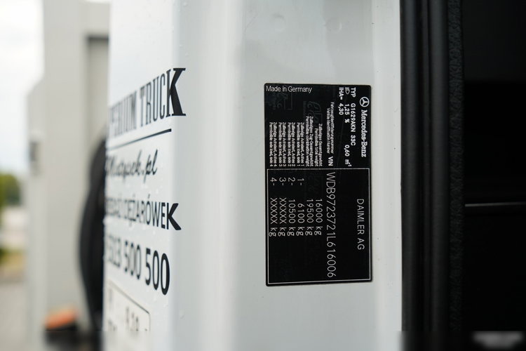 Mercedes -BENZ ATEGO 1629 / 4x4 / WYWROTKA + HDS HIAB 111 B-3  / PILOT /  ROTATOR / WIDŁY DO PALET / MANUAL  zdjęcie 48