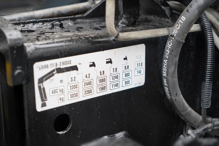 Mercedes -BENZ ATEGO 1629 / 4x4 / WYWROTKA + HDS HIAB 111 B-3  / PILOT /  ROTATOR / WIDŁY DO PALET / MANUAL  zdjęcie 7