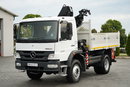 Mercedes -BENZ ATEGO 1629 / 4x4 / WYWROTKA + HDS HIAB 111 B-3  / PILOT /  ROTATOR / WIDŁY DO PALET / MANUAL  zdjęcie 8